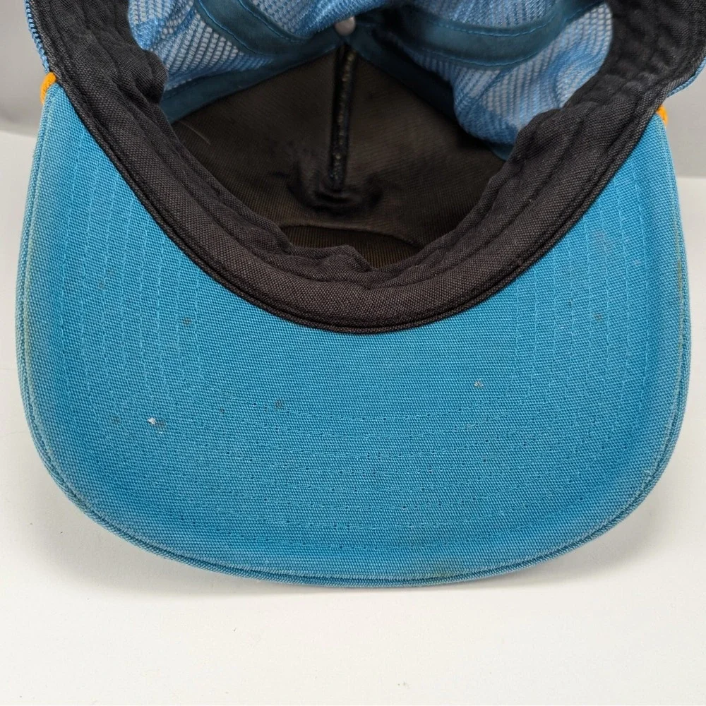 Patagonia‎ Heritage Fitz Roy Master Chief Tobago Blue 2014 VTG Mesh Trucker Hat